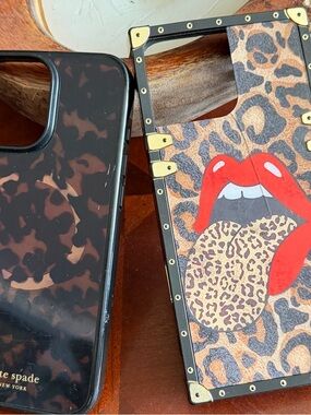 Kate Spade - Leopard &  Lip Graphic Phone Cases - Lots 2